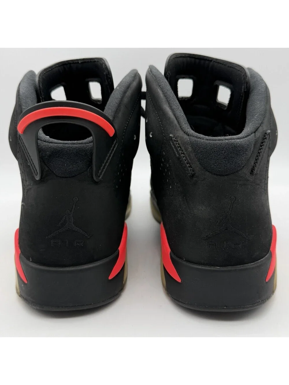 Air Jordan 6 Retro Black Infrared 2014 384664-023 Men 10.5 Women 12